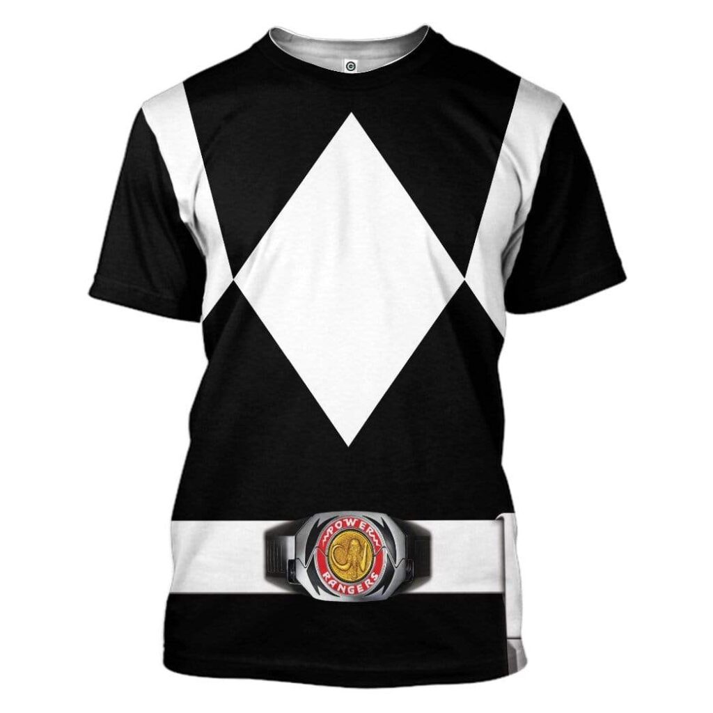 cosplay black power ranger custom t shirts hoodies apparel hd qm0102203 3d custom fleece hoodies t shirt s 920886 - Dragon Quest Shop