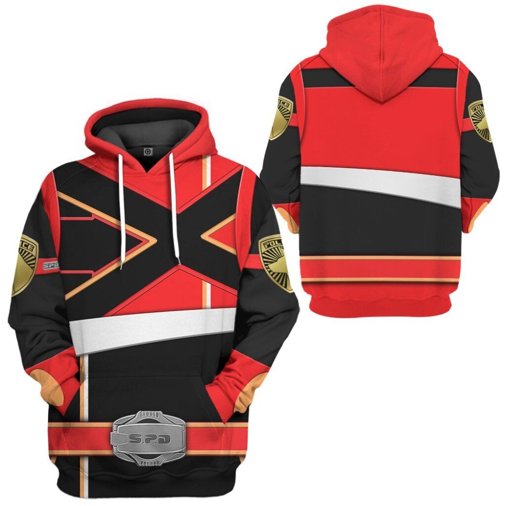gearhuman 3d power rangers spd red soul of the dragon tshirt hoodie apparel gb290112 3d apparel 454805 6b5796f2 f127 4dab 9c47 19dd6ec90088 - Dragon Quest Shop
