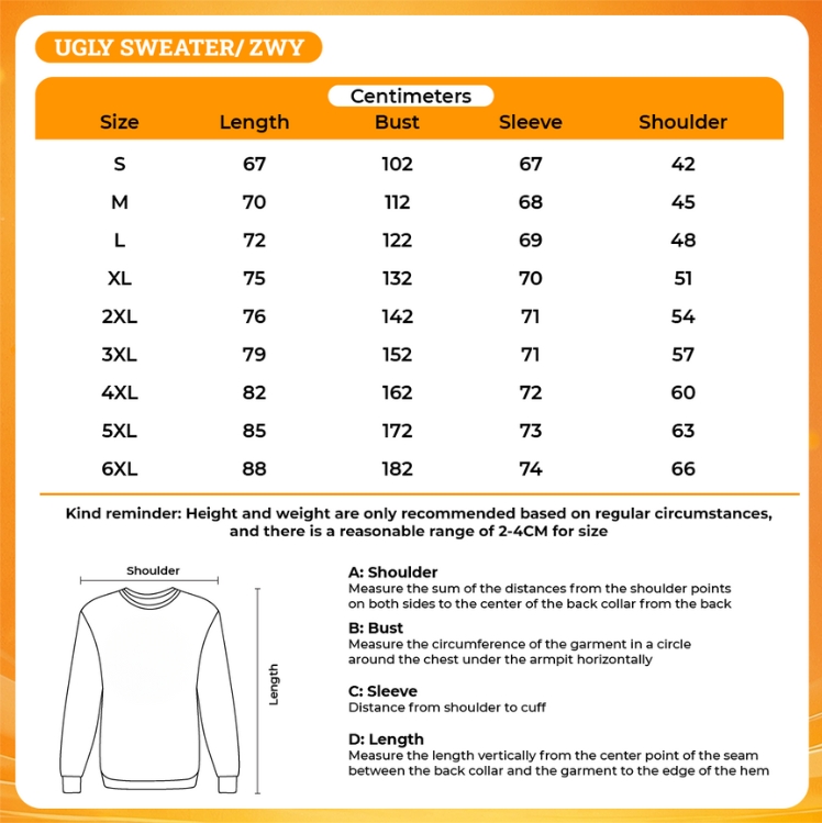 3D UGLY SWEATER - Dragon Quest Shop